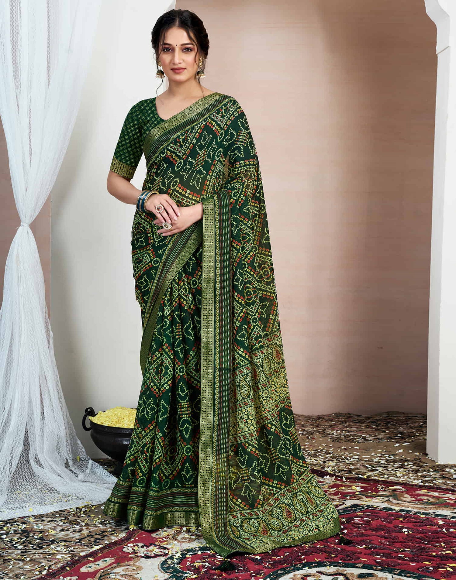 Authentic morden sarees 